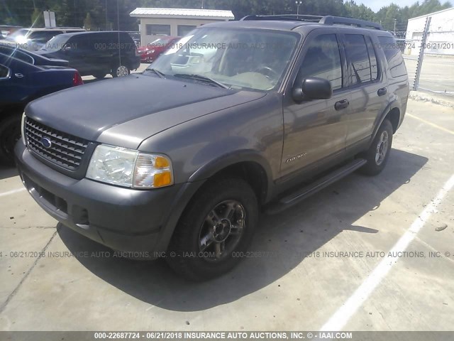 1FMZU62K05UB37674 - 2005 FORD EXPLORER XLS/XLS SPORT GREEN photo 2