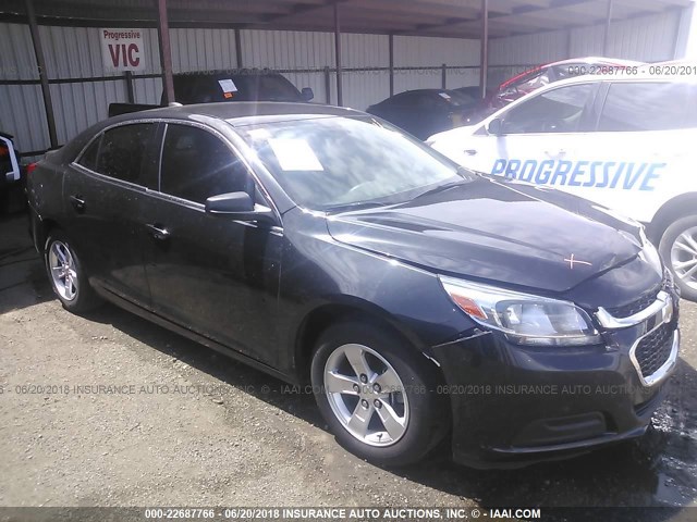 1G11B5SLXFF162932 - 2015 CHEVROLET MALIBU LS BLACK photo 1