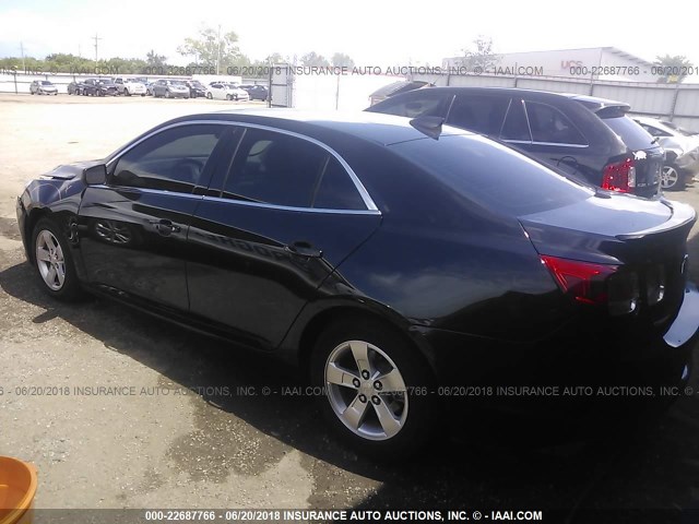 1G11B5SLXFF162932 - 2015 CHEVROLET MALIBU LS BLACK photo 3