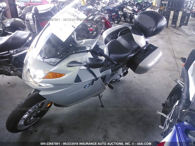 WB10597007ZN46957 - 2007 BMW K1200 GT SILVER photo 2