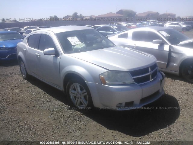 1B3CC1FB6AN210787 - 2010 DODGE AVENGER EXPRESS SILVER photo 1