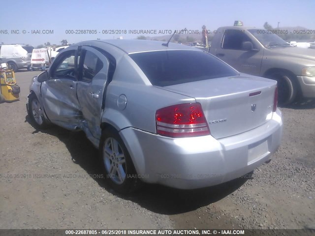 1B3CC1FB6AN210787 - 2010 DODGE AVENGER EXPRESS 银色 照片 3