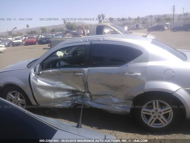 1B3CC1FB6AN210787 - 2010 DODGE AVENGER EXPRESS 银色 照片 6