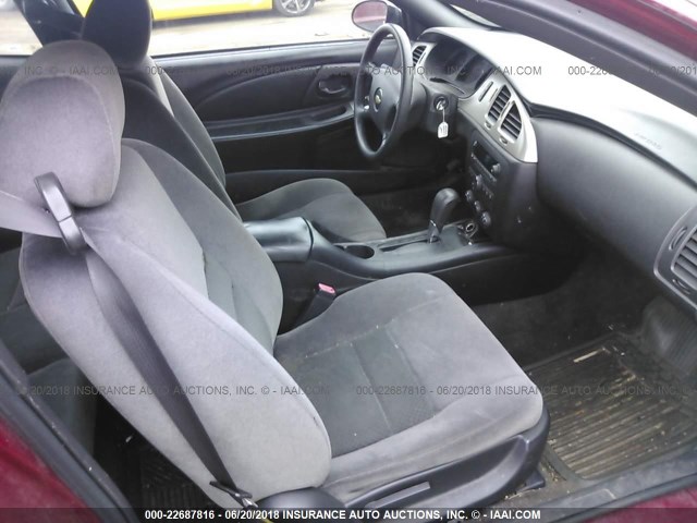 2G1WJ15K969168931 - 2006 CHEVROLET MONTE CARLO LS 勃艮第红 照片 5