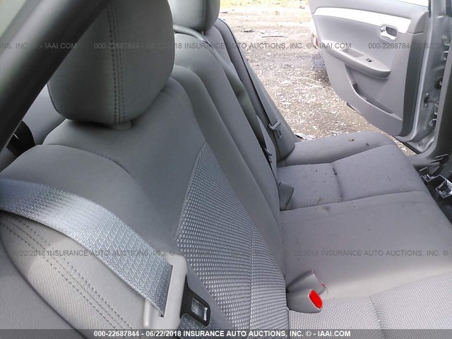 1G1ZB5E05CF139784 - 2012 CHEVROLET MALIBU LS ვერცხლისფერი ფოტო 8
