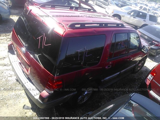 1FMPU15595LA78369 - 2005 FORD EXPEDITION XLT RED photo 4