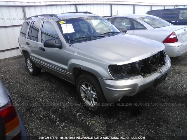 1J4GW48S24C191803 - 2004 JEEP GRAND CHEROKEE LAREDO/COLUMBIA/FREEDOM 银色 照片 1
