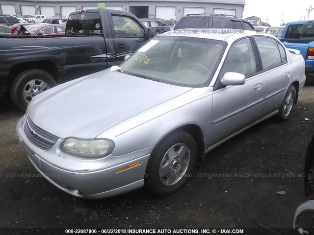 1G1NE52J52M558845 - 2002 CHEVROLET MALIBU LS SILVER photo 6