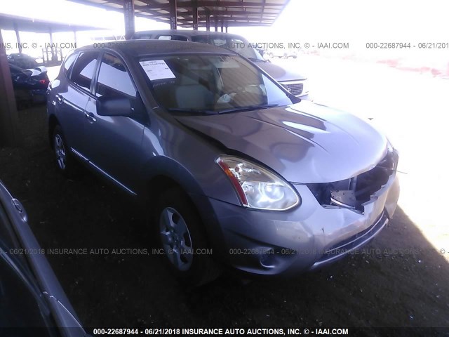 JN8AS5MT5DW025225 - 2013 NISSAN ROGUE S/SV GRAY photo 1