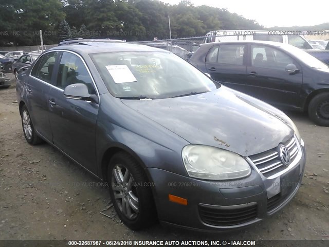 3VWEG71K17M078589 - 2007 VOLKSWAGEN JETTA WOLFSBURG GRAY photo 1