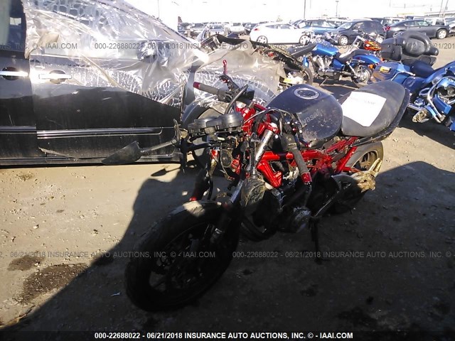 JKAEXEA146A003549 - 2006 KAWASAKI EX650 A6F RED photo 2