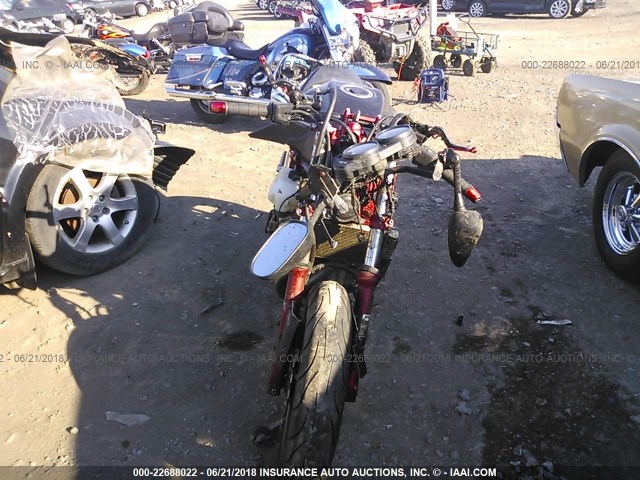 JKAEXEA146A003549 - 2006 KAWASAKI EX650 A6F RED photo 5