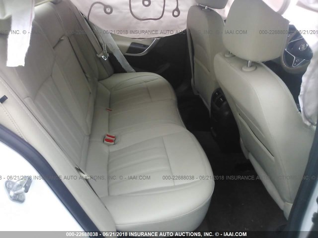 2G4GK5EX6G9101860 - 2016 BUICK REGAL WHITE photo 8