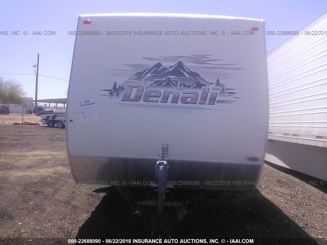 47CTD1R2X6P612989 - 2006 DENALI TRAVEL TRAILER  WHITE photo 10