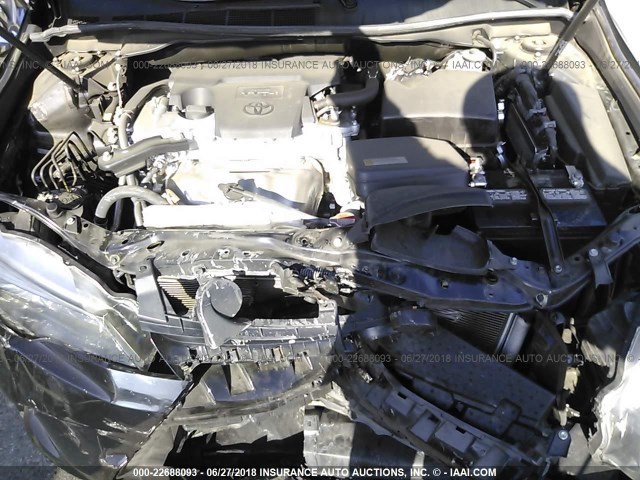 4T1BF1FK5GU250354 - 2016 TOYOTA CAMRY LE/XLE/SE/XSE BLACK photo 10