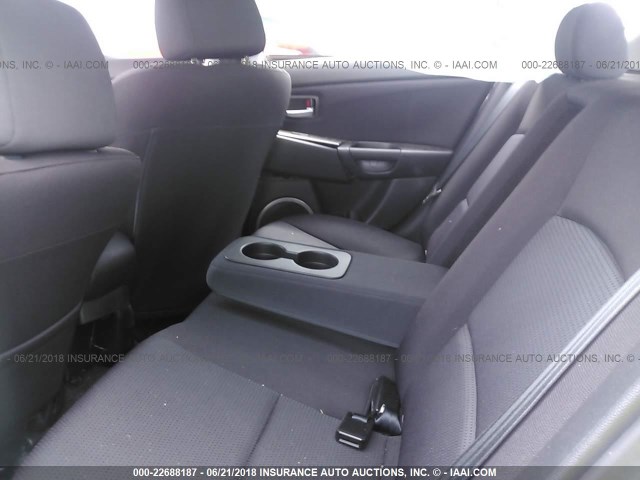 JM1BK343X71682656 - 2007 MAZDA 3 HATCHBACK SILVER photo 8