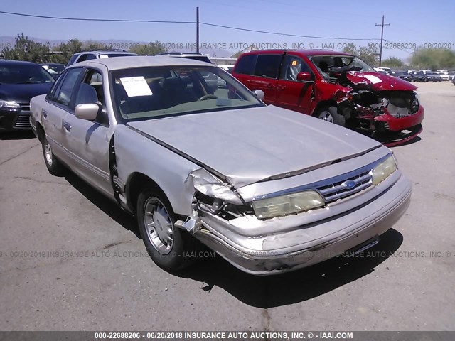 2FALP74WXVX165116 - 1997 FORD CROWN VICTORIA LX GOLD photo 6