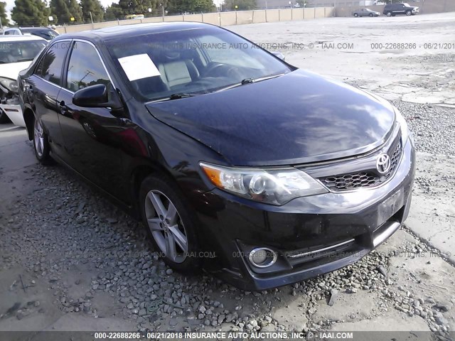 4T1BF1FK4DU676256 - 2013 TOYOTA CAMRY L/SE/LE/XLE მწვანე ფოტო 1