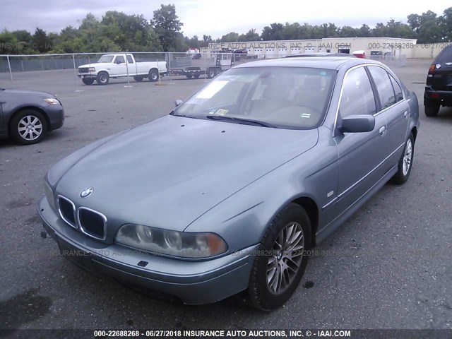 WBADT63403CK35217 - 2003 BMW 530 I AUTOMATIC GREEN photo 2