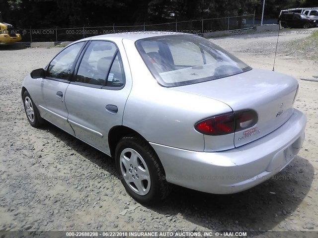 1G1JF52T4Y7458241 - 2000 CHEVROLET CAVALIER LS SILVER photo 3