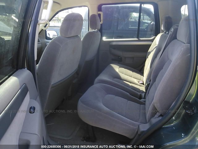 1FMZU73K23UC10142 - 2003 FORD EXPLORER XLT/XLT SPORT/NBX 绿色 照片 8