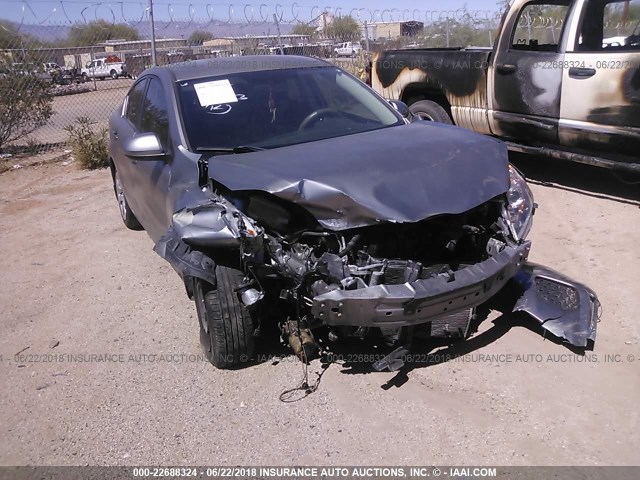 JM1BL1UG7C1528677 - 2012 MAZDA 3 I GRAY photo 6