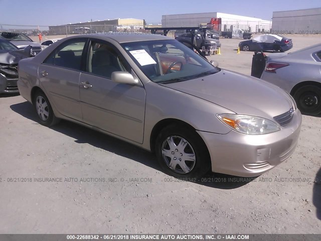 4T1BE32K63U158717 - 2003 TOYOTA CAMRY LE/XLE/SE ოქროსფერი ფოტო 1