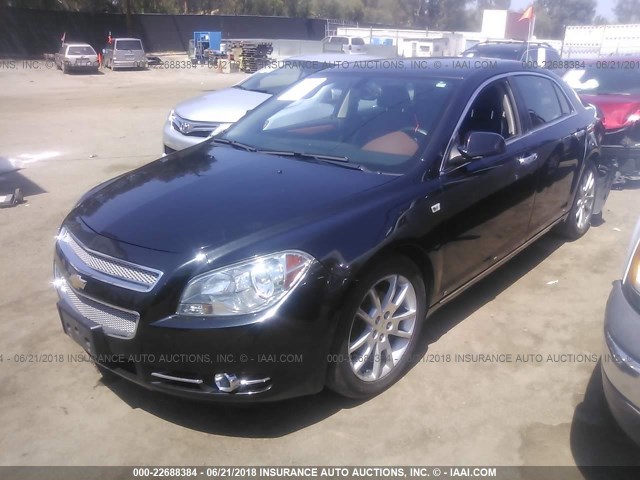 1G1ZK57798F275496 - 2008 CHEVROLET MALIBU LTZ 黑色 照片 2