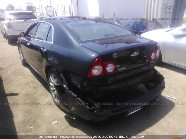 1G1ZK57798F275496 - 2008 CHEVROLET MALIBU LTZ 黑色 照片 3