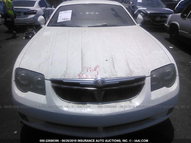 1C3AN69L44X013860 - 2004 CHRYSLER CROSSFIRE LIMITED WHITE photo 10