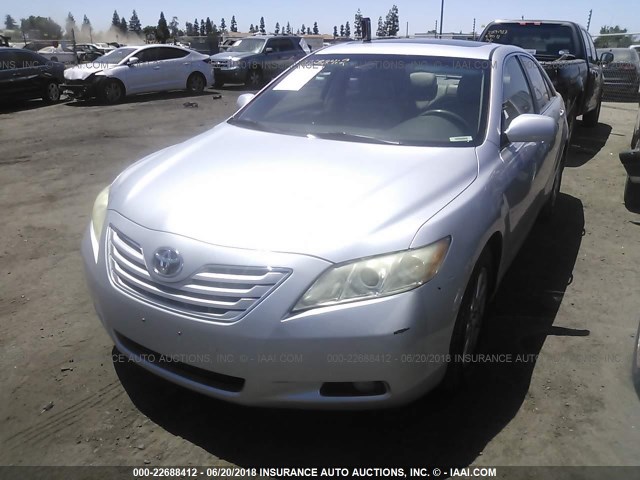 4T1BE46K08U259033 - 2008 TOYOTA CAMRY CE/LE/XLE/SE SILVER photo 2
