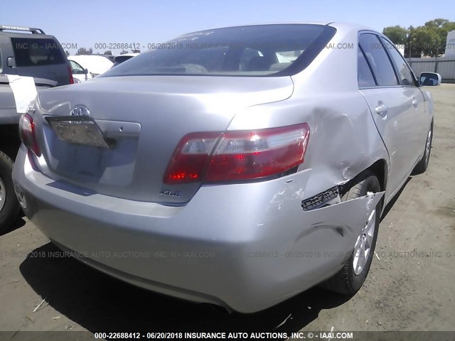 4T1BE46K08U259033 - 2008 TOYOTA CAMRY CE/LE/XLE/SE SILVER photo 6