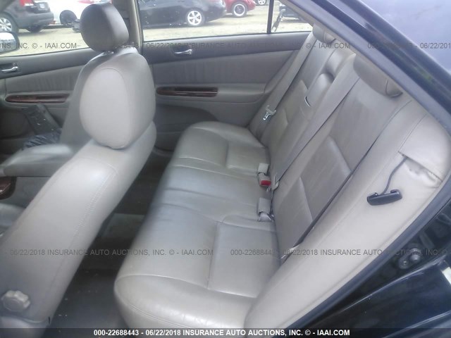 JTDBF30K320005917 - 2002 TOYOTA CAMRY LE/XLE/SE Qara foto 8