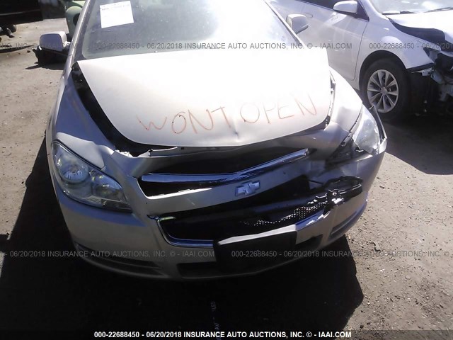 1G1ZH57B79F157192 - 2009 CHEVROLET MALIBU 1LT GOLD photo 6