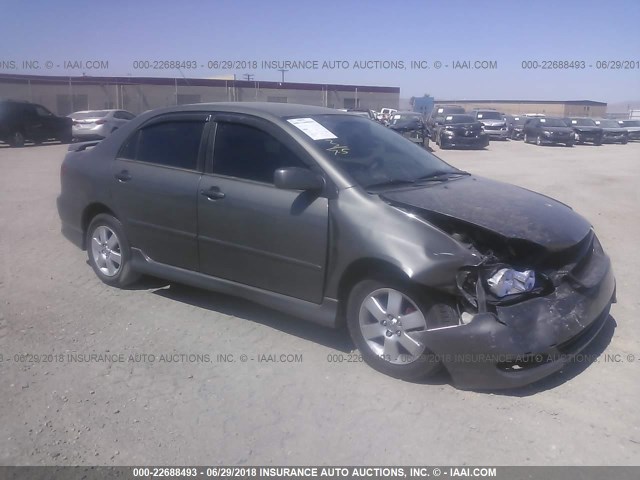 2T1BR32E276833940 - 2007 TOYOTA COROLLA CE/LE/S GRAY photo 1