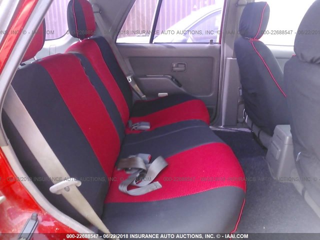 4S6CK58V9V4401845 - 1997 HONDA PASSPORT EX/LX 红色 照片 8