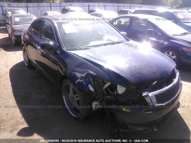 1HGCP36849A036953 - 2009 HONDA ACCORD EXL BLACK photo 1