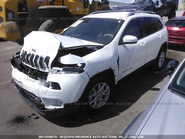 1C4PJMCS4HW615563 - 2017 JEEP CHEROKEE LATITUDE Ağ foto 2