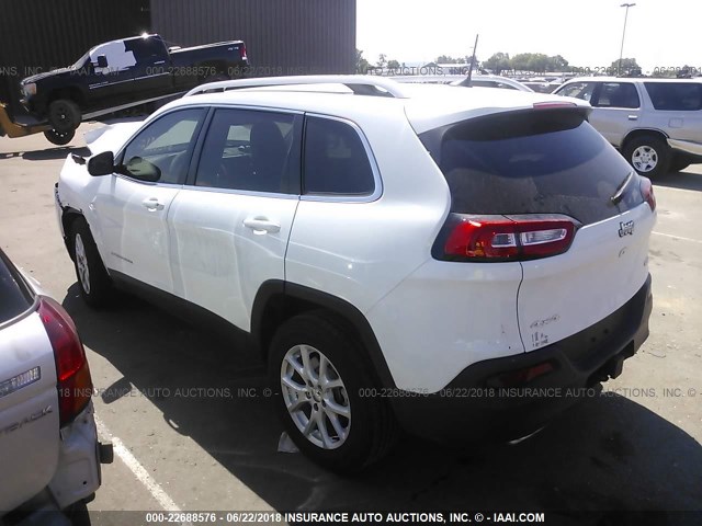 1C4PJMCS4HW615563 - 2017 JEEP CHEROKEE LATITUDE Ağ foto 3