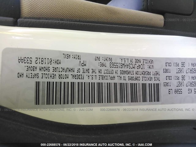 1C4PJMCS4HW615563 - 2017 JEEP CHEROKEE LATITUDE Ağ foto 9