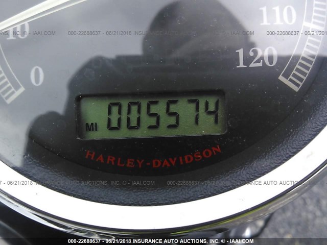 1HD1CT313AC408394 - 2010 HARLEY-DAVIDSON XL1200 C BLACK photo 7