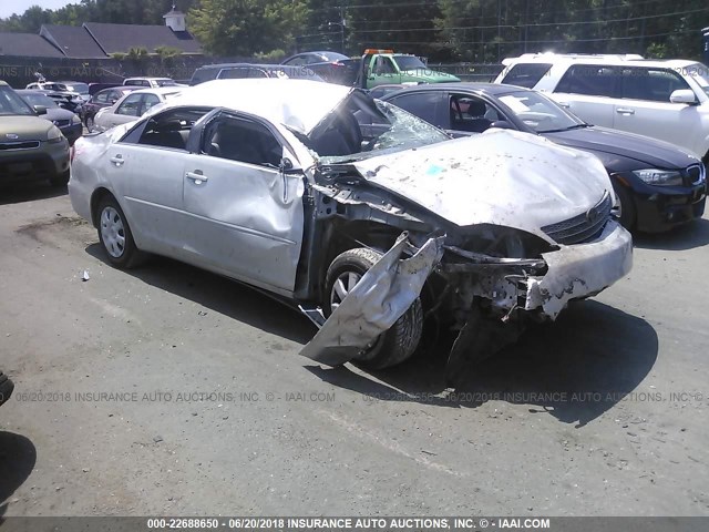 4T1BE32K64U370051 - 2004 TOYOTA CAMRY LE/XLE/SE Gümüş foto 1