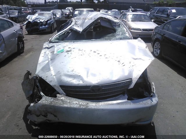 4T1BE32K64U370051 - 2004 TOYOTA CAMRY LE/XLE/SE Gümüş foto 10
