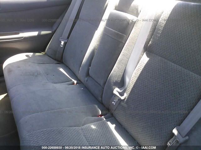 4T1BE32K64U370051 - 2004 TOYOTA CAMRY LE/XLE/SE Gümüş foto 8