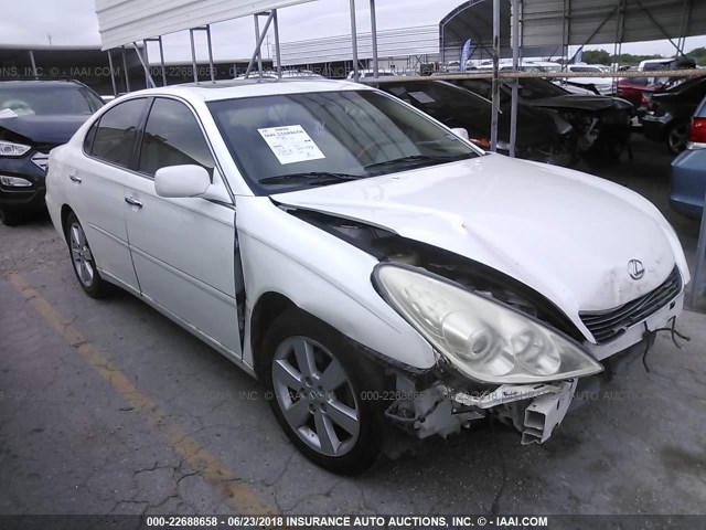 JTHBA30GX55113337 - 2005 LEXUS ES 330 თეთრი ფოტო 1