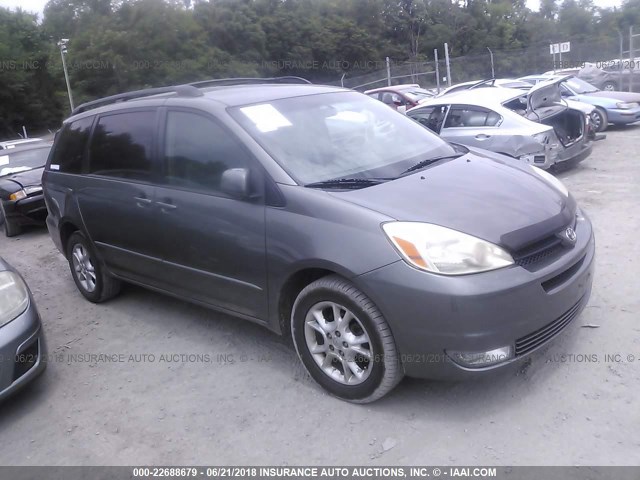 5TDBA22C25S036351 - 2005 TOYOTA SIENNA XLE/XLE LIMITED GRAY photo 1