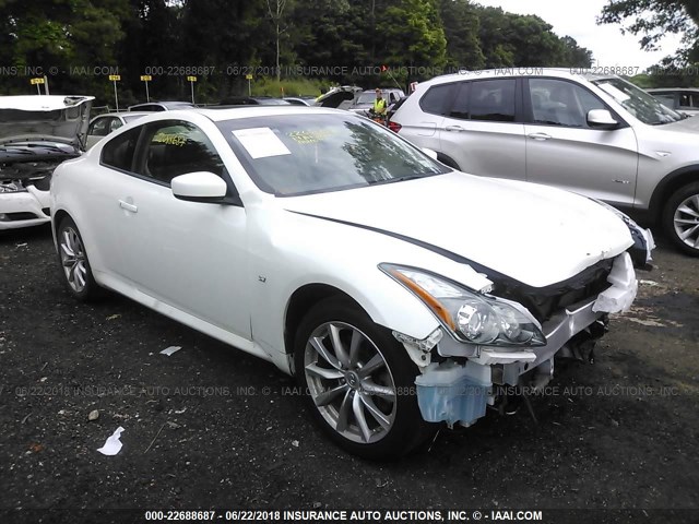 JN1CV6EL4EM131388 - 2014 INFINITI Q60 JOURNEY/IPL WHITE photo 1