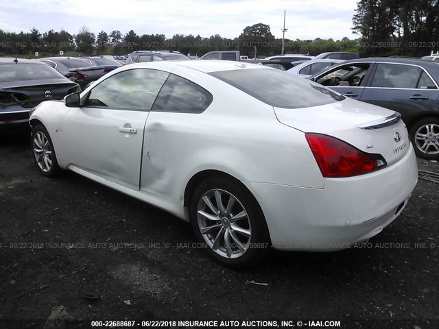 JN1CV6EL4EM131388 - 2014 INFINITI Q60 JOURNEY/IPL WHITE photo 3