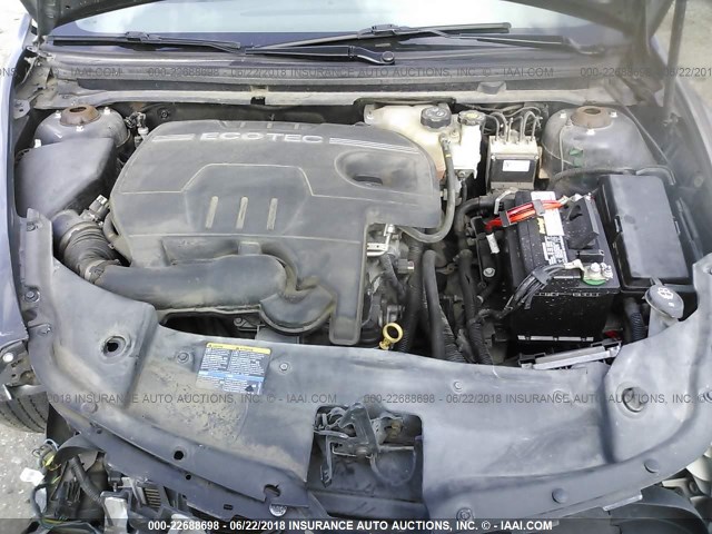 1G1ZA5E00A4158772 - 2010 CHEVROLET MALIBU LS Pewter photo 10