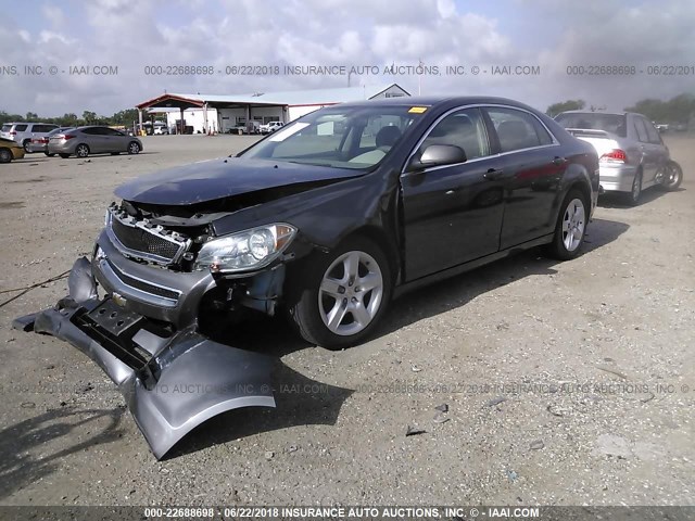 1G1ZA5E00A4158772 - 2010 CHEVROLET MALIBU LS Pewter photo 2